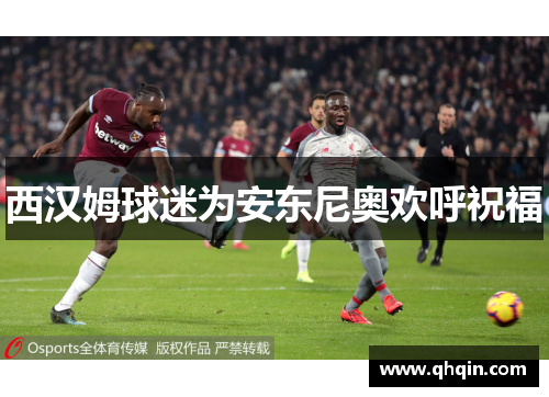 西汉姆球迷为安东尼奥欢呼祝福 西汉姆球迷为安东尼奥欢呼祝福